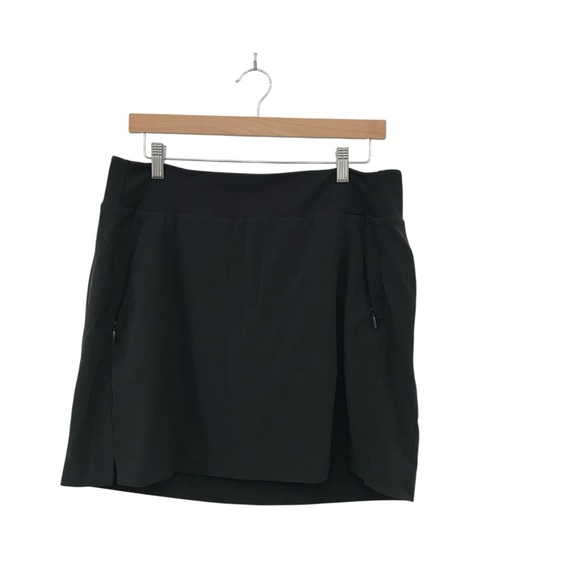 Athleta Brooklyn Skort Mid Rise Black Size 14 Women’s - Picture 4 of 4